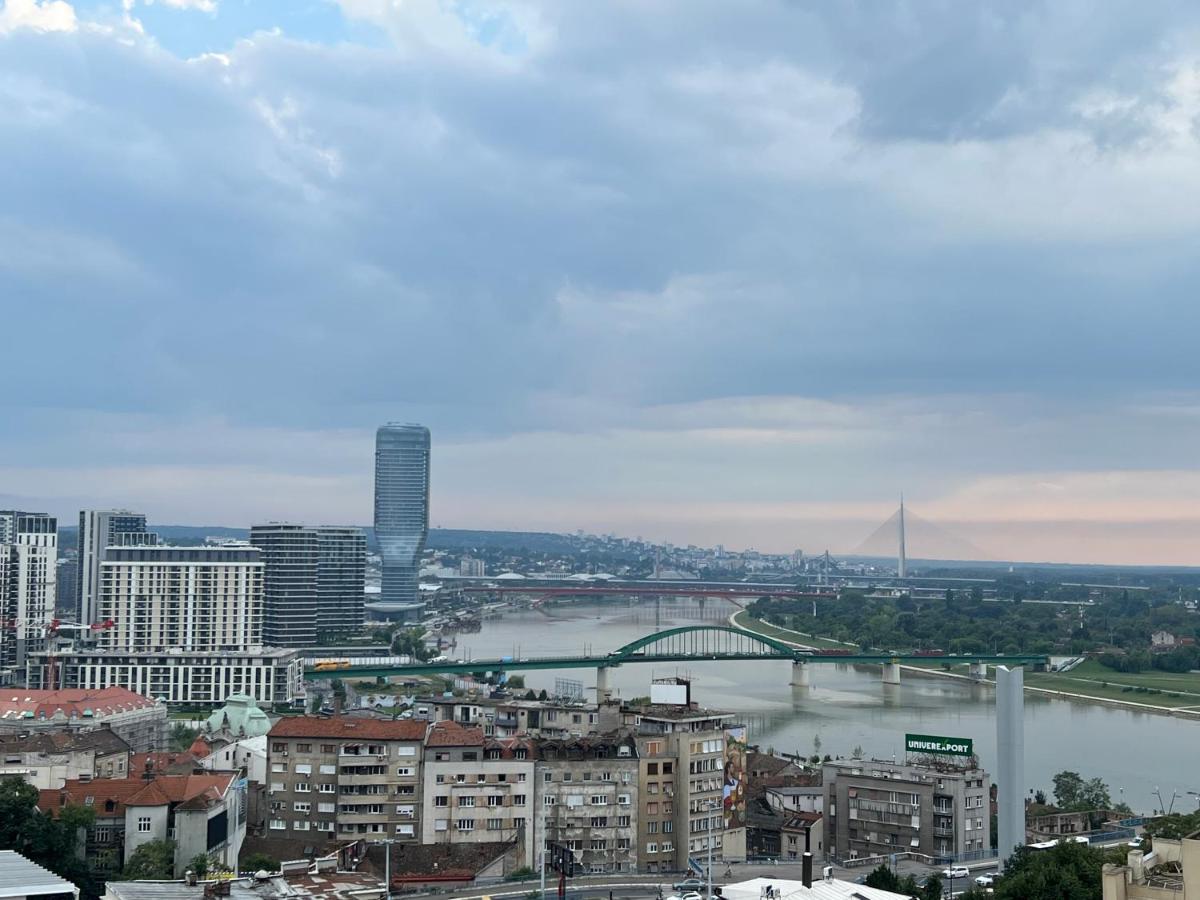 Central Sky View Apartment เบลเกรด ภายนอก รูปภาพ